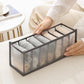 Clothes Organizer Trousers Clothing Jeans Storage Box Wardrobe Closet Organization Underwear Bra Socks Compartment Box Cabinet