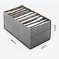 Clothes Organizer Trousers Clothing Jeans Storage Box Wardrobe Closet Organization Underwear Bra Socks Compartment Box Cabinet